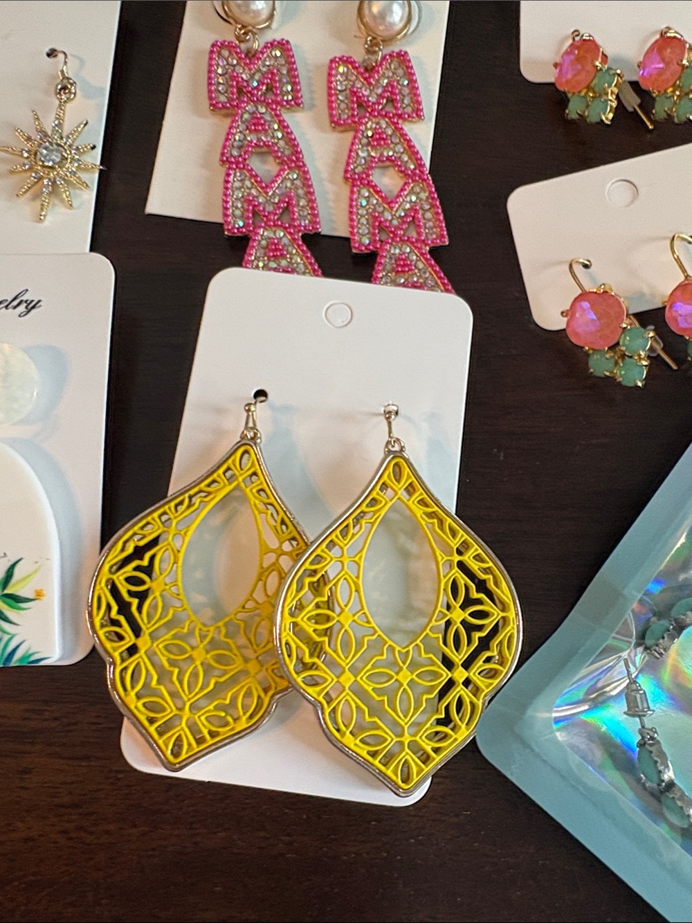 Lot of women’s fashion earrings - Picture 8 of 17